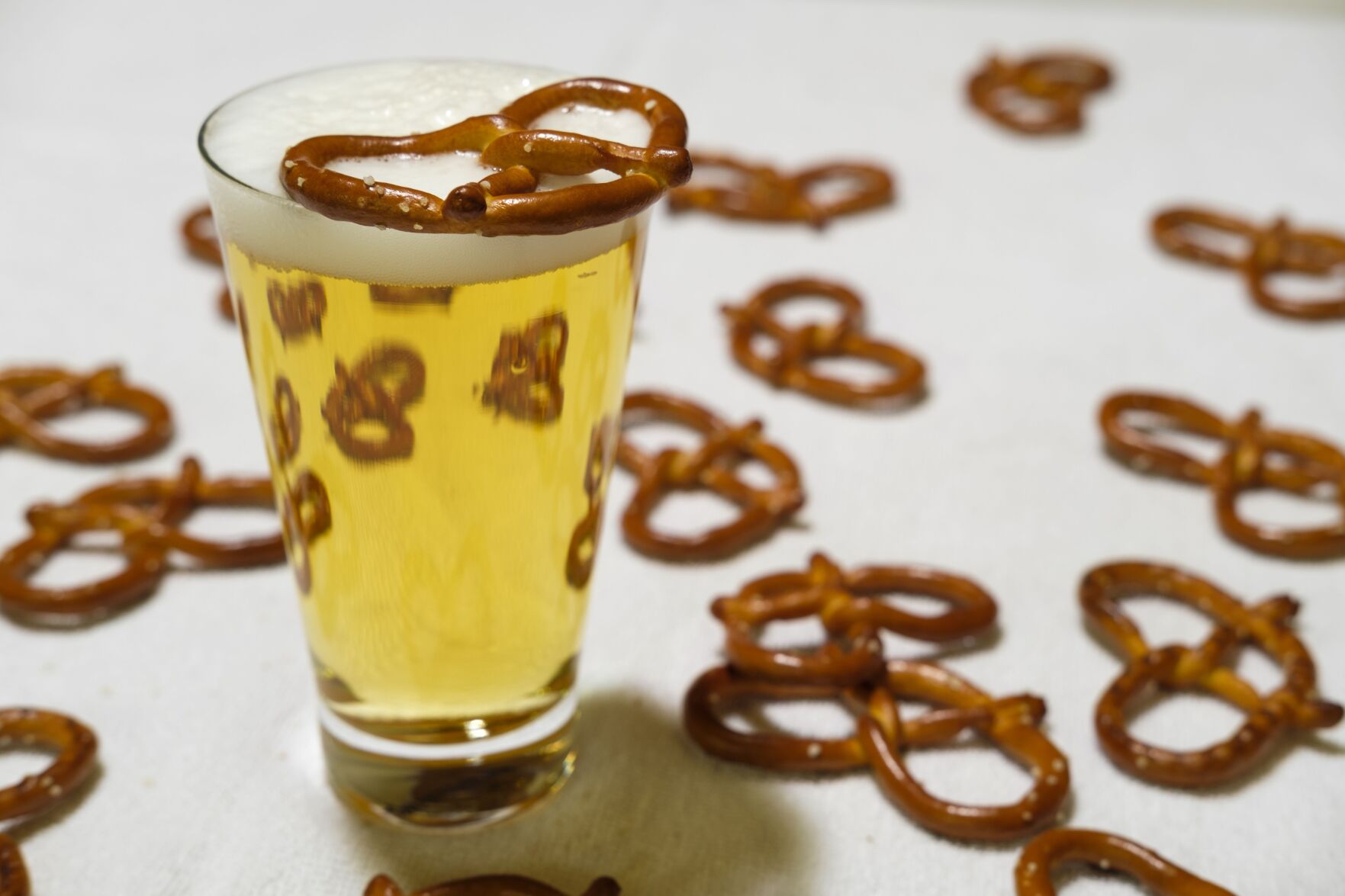 Pretzels and beer
